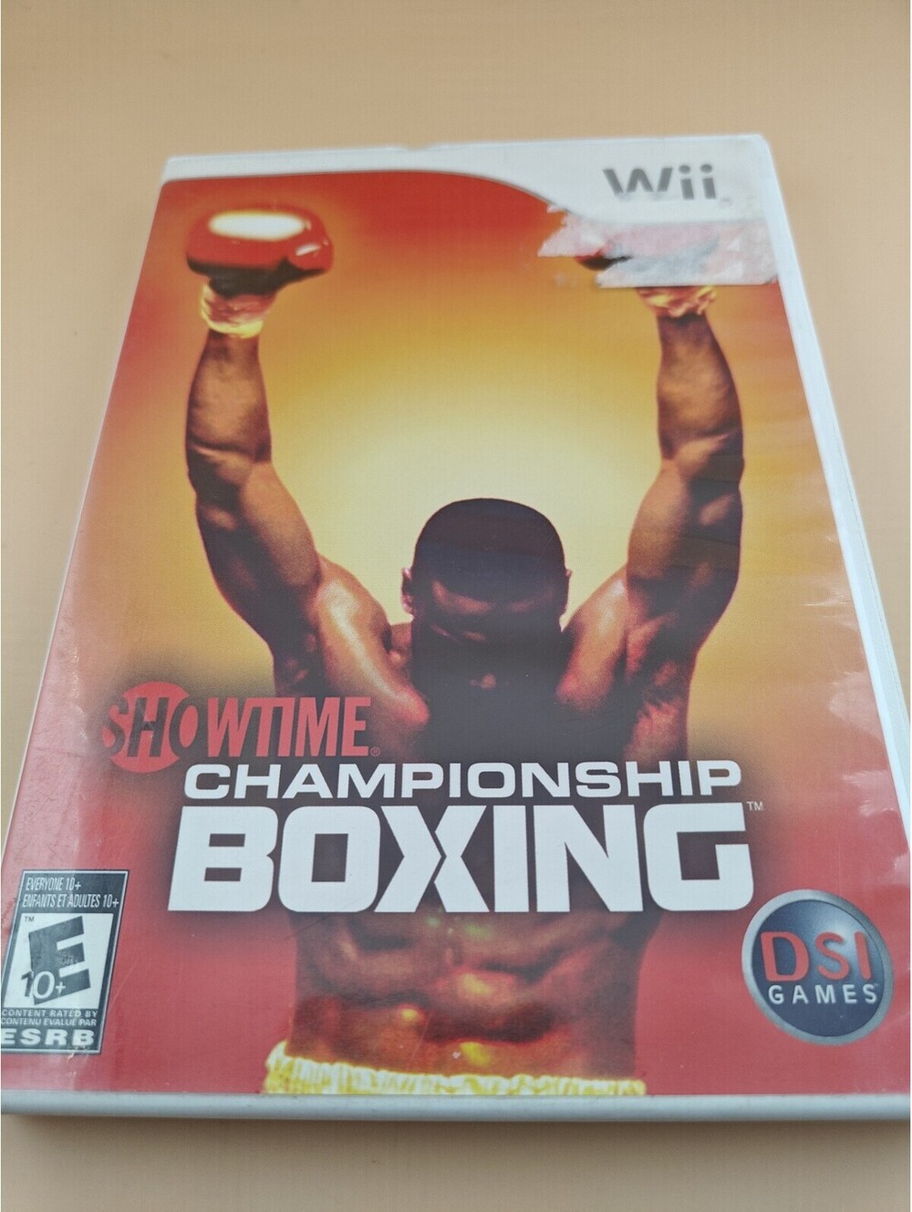 Showtime Championship Boxing Nintendo Wii 2007 CIB Complete Tested